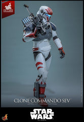 Star Wars: The Clone Wars Television Masterpiece Action Figure 1/6 Clone Commando Sev (Hot Toys Exclusive) 30 cm 4895228625595