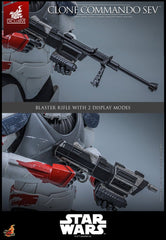 Star Wars: The Clone Wars Television Masterpiece Action Figure 1/6 Clone Commando Sev (Hot Toys Exclusive) 30 cm 4895228625595