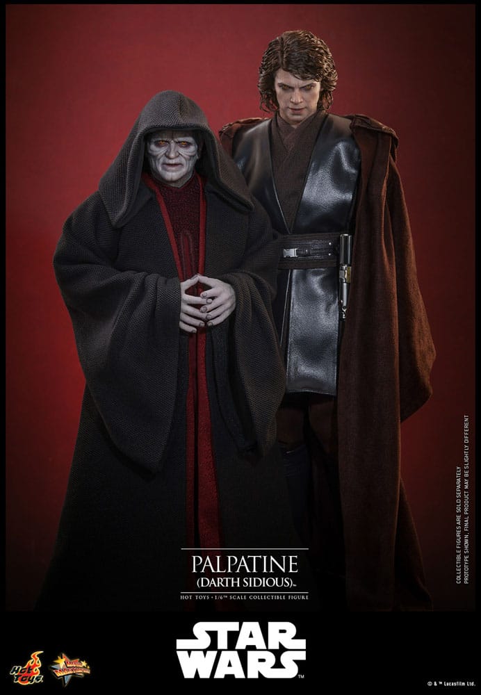 Star Wars: Episode III - Revenge of the Sith Action Figure 1/6 Palpatine (Darth Sidious) 29 cm 4895228621610