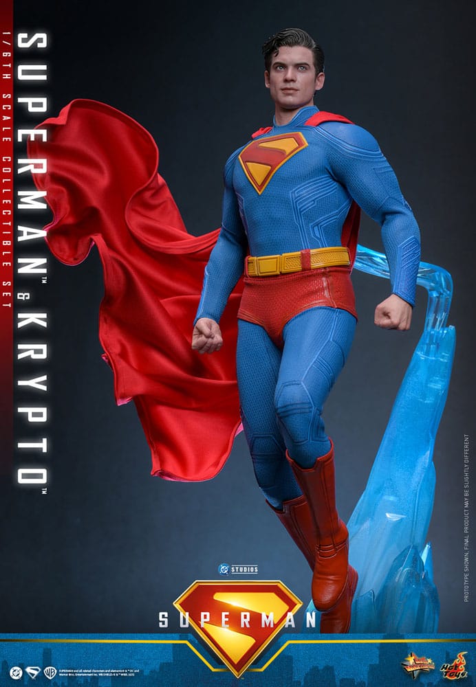 Superman (2025) Movie Masterpiece Action Figure 1/6 Superman & Krypto 33 cm 4895228621696