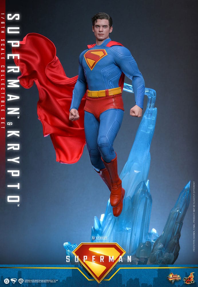 Superman (2025) Movie Masterpiece Action Figure 1/6 Superman & Krypto 33 cm 4895228621696