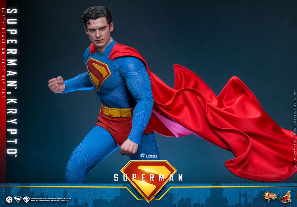 Superman (2025) Movie Masterpiece Action Figure 1/6 Superman & Krypto 33 cm 4895228621696