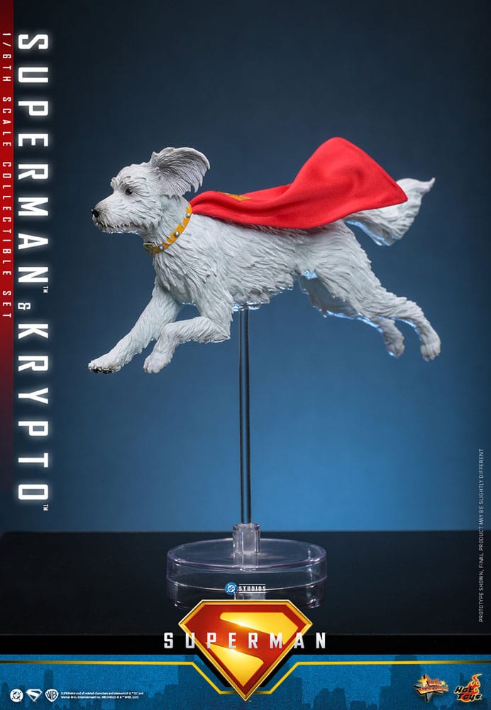 Superman (2025) Movie Masterpiece Action Figure 1/6 Superman & Krypto 33 cm 4895228621696