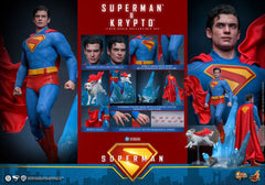 Superman (2025) Movie Masterpiece Action Figure 1/6 Superman & Krypto 33 cm 4895228621696