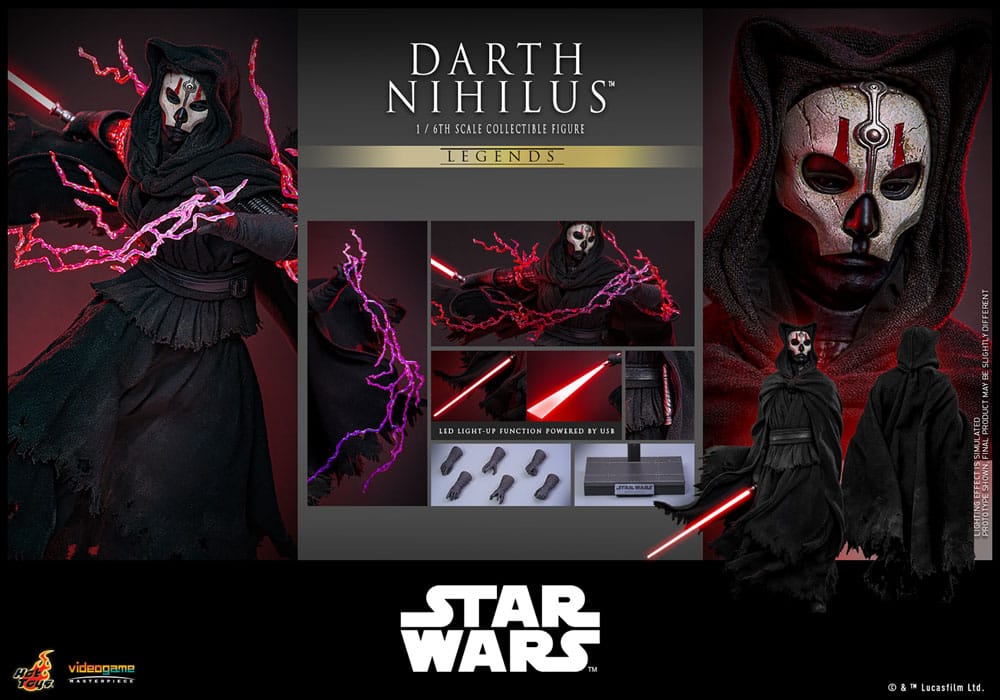 Star Wars Action Figure 1/6 Darth Nihilus 31 cm 4895228621627