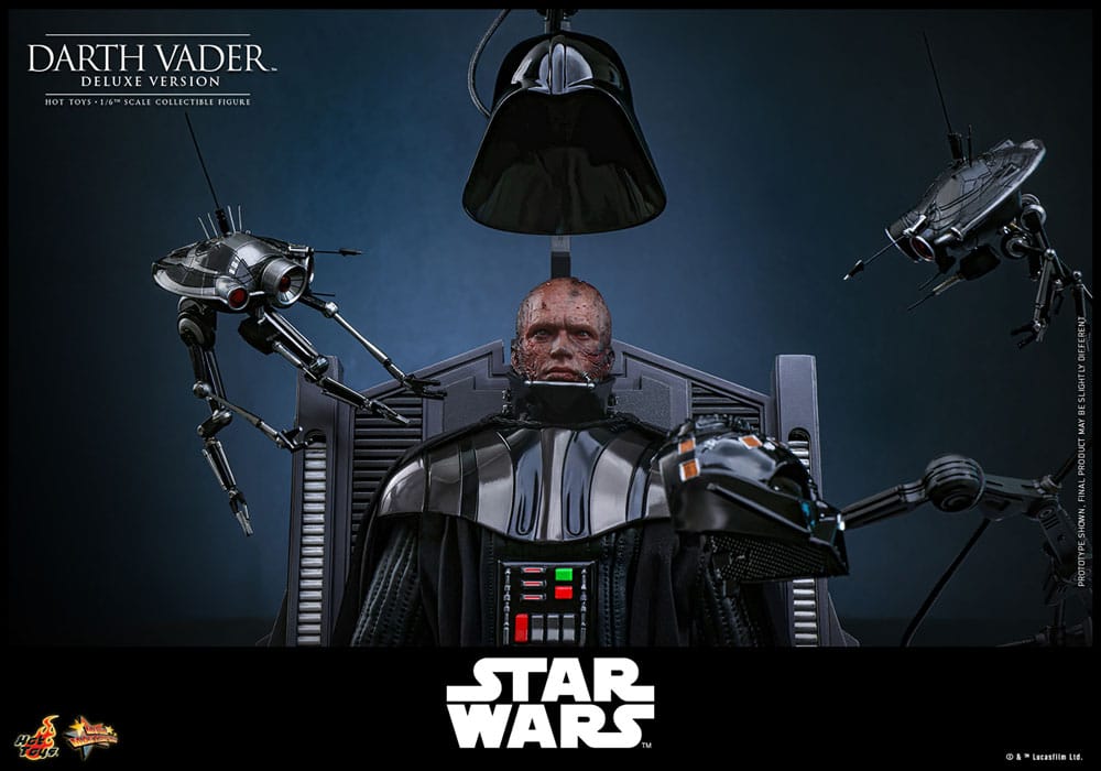 Star Wars: Episode III - Revenge of the Sith Movie Masterpiece Action Figure 1/6 Darth Vader (Deluxe Version) 35 cm 4895228621689