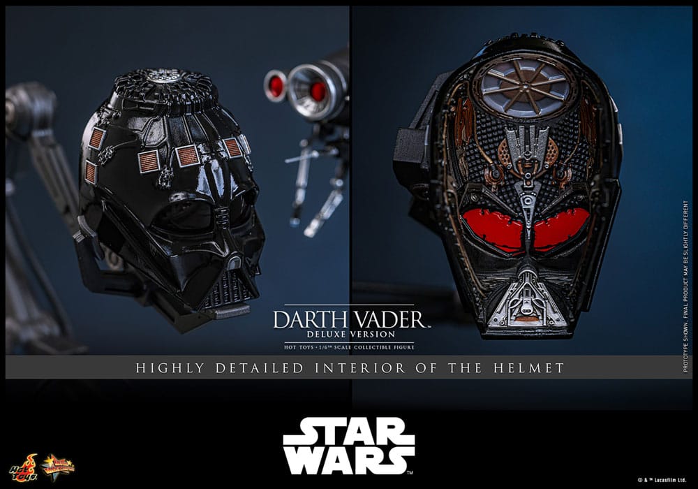 Star Wars: Episode III - Revenge of the Sith Movie Masterpiece Action Figure 1/6 Darth Vader (Deluxe Version) 35 cm 4895228621689