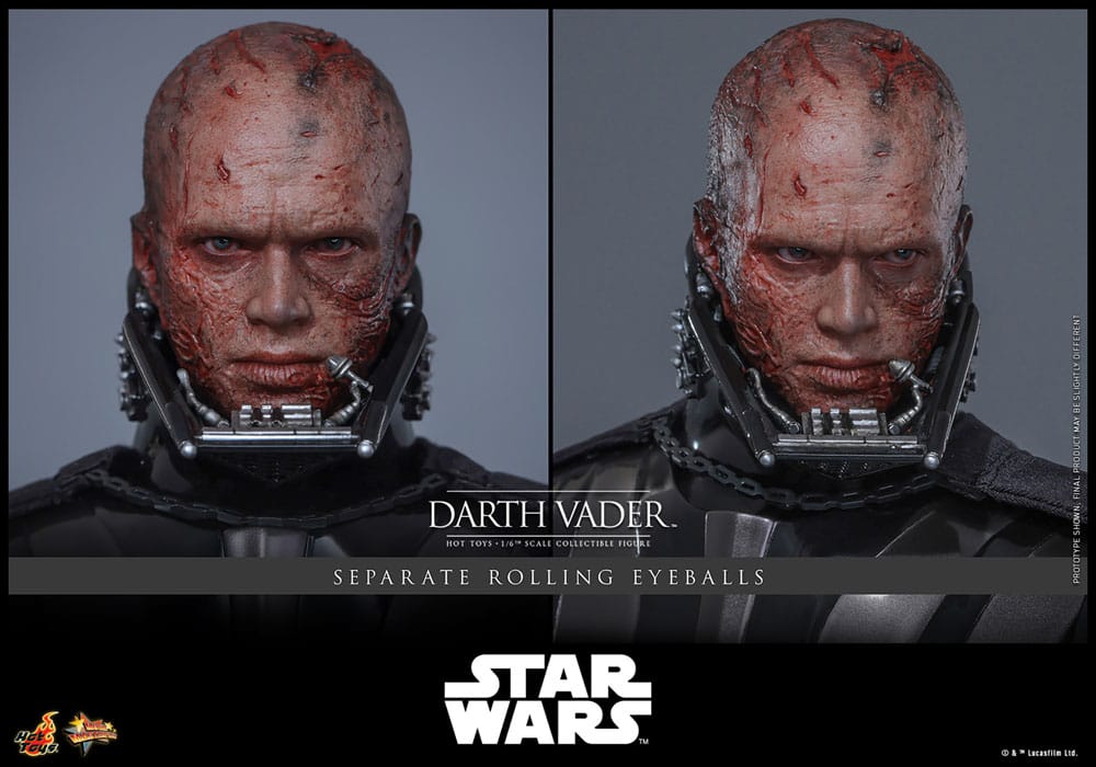 Star Wars: Episode III - Revenge of the Sith Movie Masterpiece Action Figure 1/6 Darth Vader (Deluxe Version) 35 cm 4895228621672