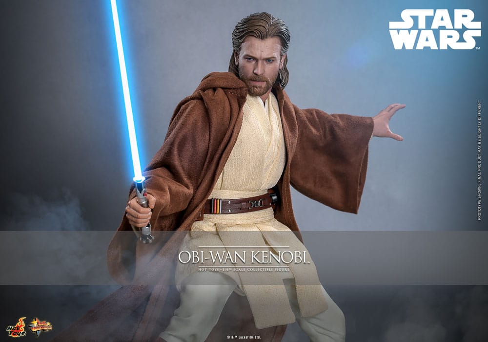 Star Wars: Episode II - Attack of the Clones Action Figure 1/6 Obi-Wan Kenobi 31 cm 4895228621658