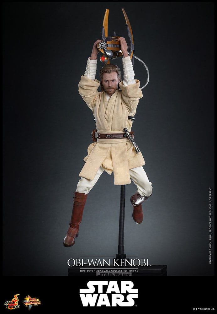 Star Wars: Episode II - Attack of the Clones Action Figure 1/6 Obi-Wan Kenobi 31 cm 4895228621658