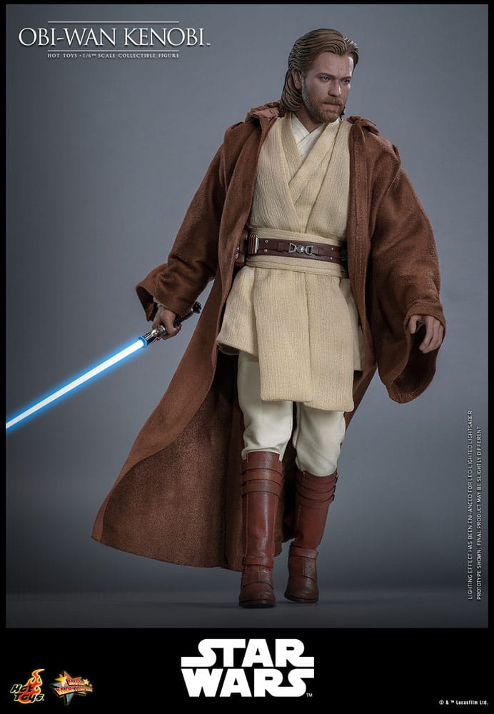 Star Wars: Episode II - Attack of the Clones Action Figure 1/6 Obi-Wan Kenobi 31 cm 4895228621658