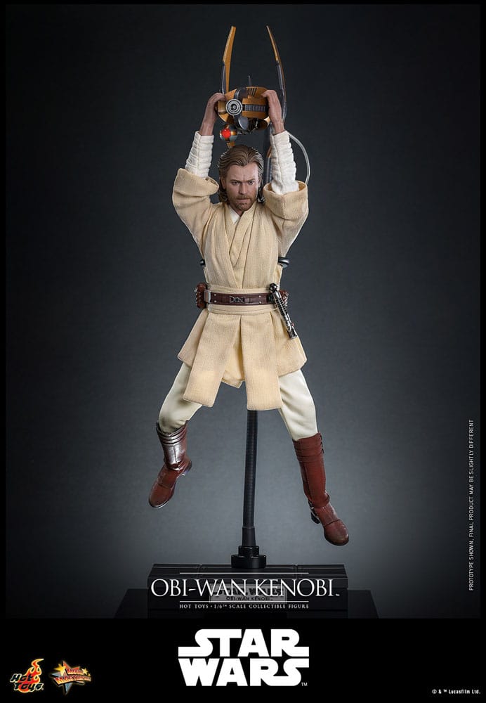 Star Wars: Episode II - Attack of the Clones Action Figure 1/6 Obi-Wan Kenobi 31 cm 4895228621658
