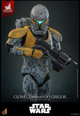 Star Wars: The Clone Wars Action Figure 1/6 Clone Commando Gregor Hot Toys Exclusive 30 cm 4895228621436