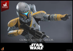 Star Wars: The Clone Wars Action Figure 1/6 Clone Commando Gregor Hot Toys Exclusive 30 cm 4895228621436