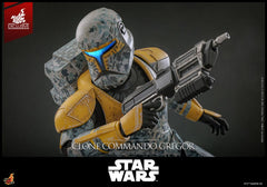 Star Wars: The Clone Wars Action Figure 1/6 Clone Commando Gregor Hot Toys Exclusive 30 cm 4895228621436
