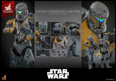 Star Wars: The Clone Wars Action Figure 1/6 Clone Commando Gregor Hot Toys Exclusive 30 cm 4895228621436