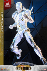 Iron Man 2 Movie Masterpiece Diecast Action Figure 1/6 Iron Man Mark IV (Sub-Zero Fractal Armor) Hot Toys Exclusive 33 cm 4895228622815