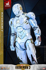 Iron Man 2 Movie Masterpiece Diecast Action Figure 1/6 Iron Man Mark IV (Sub-Zero Fractal Armor) Hot Toys Exclusive 33 cm 4895228622815