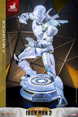 Iron Man 2 Movie Masterpiece Diecast Action Figure 1/6 Iron Man Mark IV (Sub-Zero Fractal Armor) Hot Toys Exclusive 33 cm 4895228622815