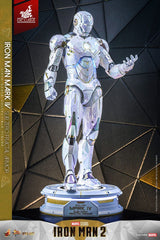 Iron Man 2 Movie Masterpiece Diecast Action Figure 1/6 Iron Man Mark IV (Sub-Zero Fractal Armor) Hot Toys Exclusive 33 cm 4895228622815