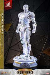 Iron Man 2 Movie Masterpiece Diecast Action Figure 1/6 Iron Man Mark IV (Sub-Zero Fractal Armor) Hot Toys Exclusive 33 cm 4895228622815