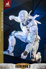 Iron Man 2 Movie Masterpiece Diecast Action Figure 1/6 Iron Man Mark IV (Sub-Zero Fractal Armor) Hot Toys Exclusive 33 cm 4895228622815