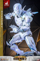 Iron Man 2 Movie Masterpiece Diecast Action Figure 1/6 Iron Man Mark IV (Sub-Zero Fractal Armor) Hot Toys Exclusive 33 cm 4895228622815
