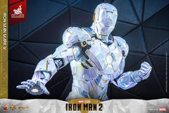 Iron Man 2 Movie Masterpiece Diecast Action Figure 1/6 Iron Man Mark IV (Sub-Zero Fractal Armor) Hot Toys Exclusive 33 cm 4895228622815