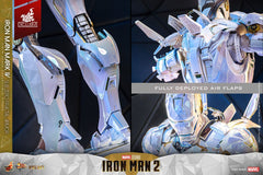 Iron Man 2 Movie Masterpiece Diecast Action Figure 1/6 Iron Man Mark IV (Sub-Zero Fractal Armor) Hot Toys Exclusive 33 cm 4895228622815