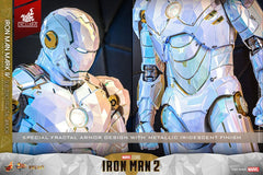Iron Man 2 Movie Masterpiece Diecast Action Figure 1/6 Iron Man Mark IV (Sub-Zero Fractal Armor) Hot Toys Exclusive 33 cm 4895228622815