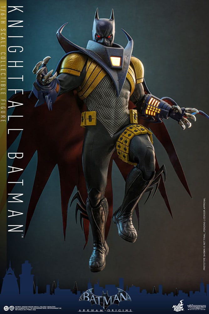  Batman: Arkham Origins Videogame Masterpiece Action Figure 1/6 Knightfall Batman 32 cm 4895228621757