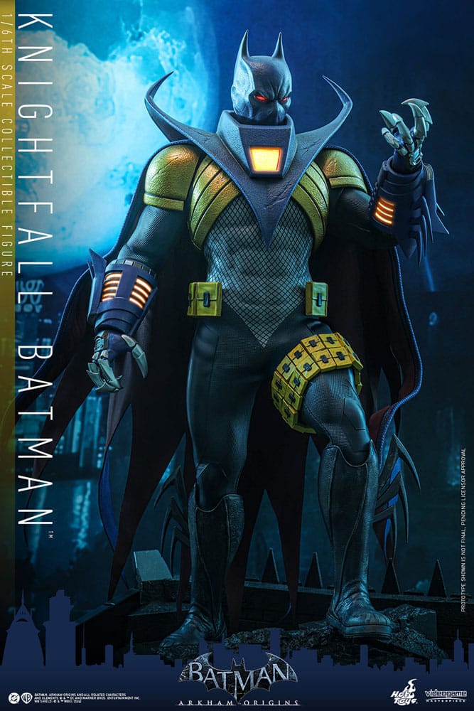  Batman: Arkham Origins Videogame Masterpiece Action Figure 1/6 Knightfall Batman 32 cm 4895228621757