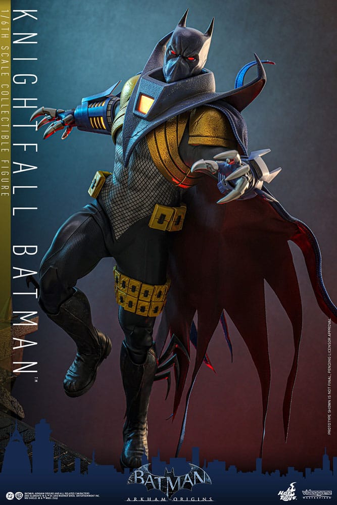  Batman: Arkham Origins Videogame Masterpiece Action Figure 1/6 Knightfall Batman 32 cm 4895228621757