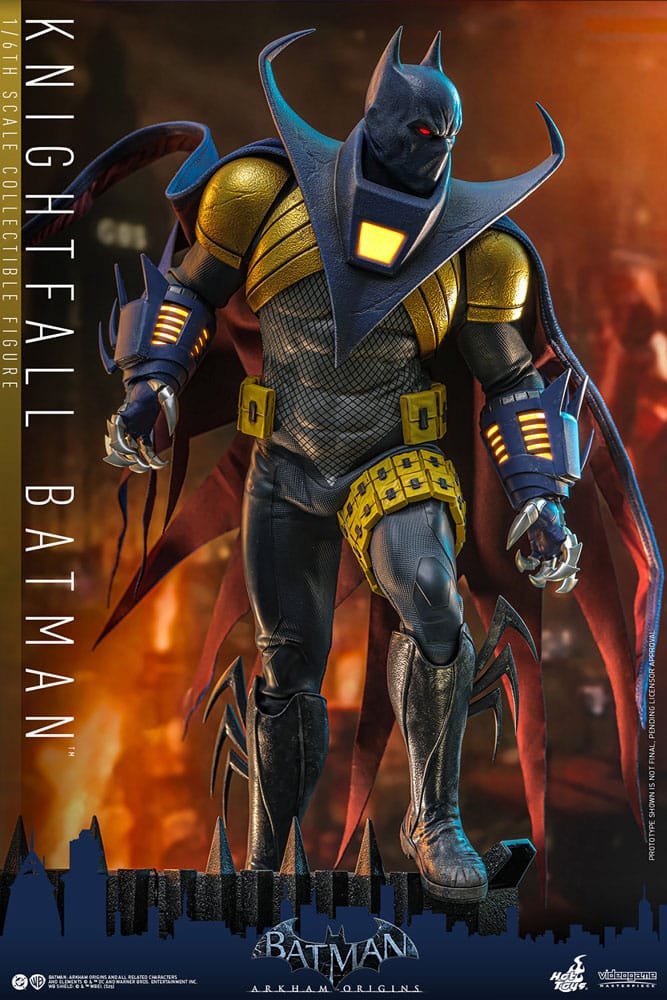  Batman: Arkham Origins Videogame Masterpiece Action Figure 1/6 Knightfall Batman 32 cm 4895228621757