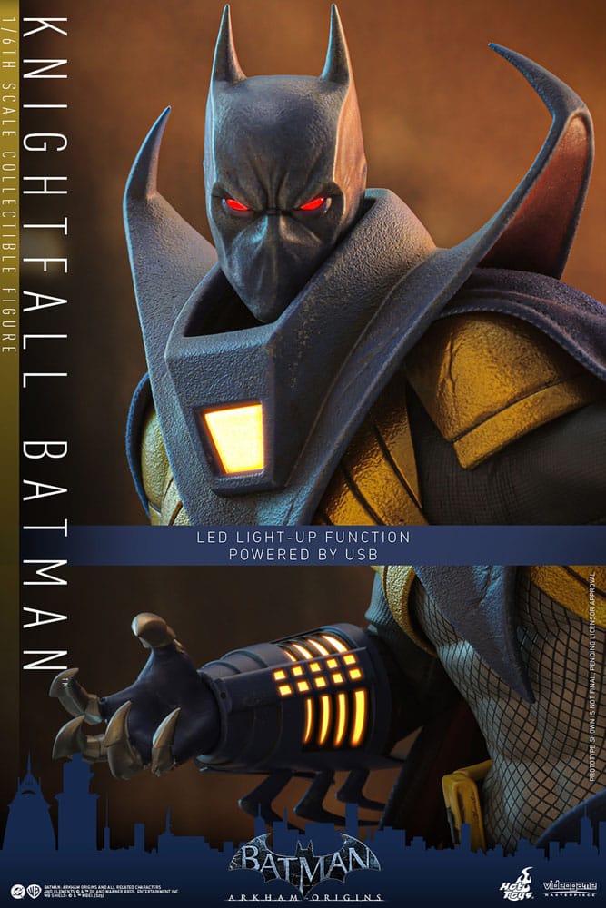  Batman: Arkham Origins Videogame Masterpiece Action Figure 1/6 Knightfall Batman 32 cm 4895228621757