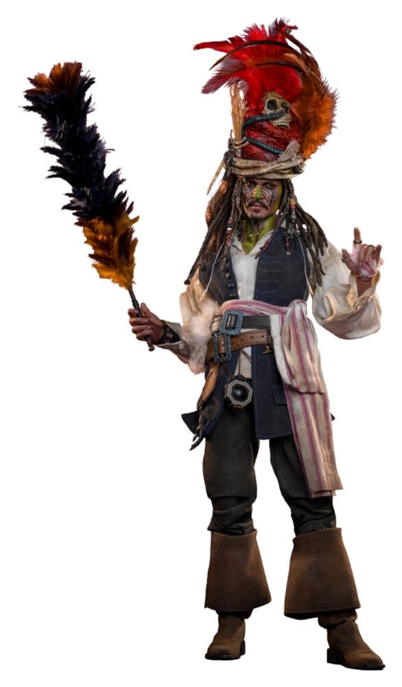 Pirates of the Caribbean: Dead Man's Chest Action DX Figure 1/6 Pelegostos Chief Jack Sparrow 30 cm  4895228621719