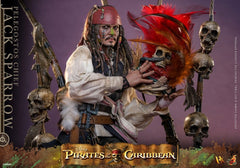 Pirates of the Caribbean: Dead Man's Chest Action DX Figure 1/6 Pelegostos Chief Jack Sparrow 30 cm  4895228621719