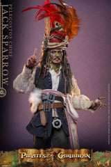 Pirates of the Caribbean: Dead Man's Chest Action DX Figure 1/6 Pelegostos Chief Jack Sparrow 30 cm  4895228621719