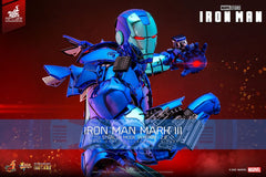 Iron Man Movie Masterpiece Diecast Action Figure 1/6 Iron Man Mark III (Stealth Mode Ver.) 2.0 Hot Toys Exclusive 33 cm 4895228621924