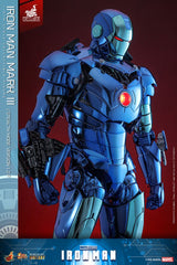 Iron Man Movie Masterpiece Diecast Action Figure 1/6 Iron Man Mark III (Stealth Mode Ver.) 2.0 Hot Toys Exclusive 33 cm 4895228621924