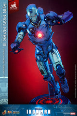 Iron Man Movie Masterpiece Diecast Action Figure 1/6 Iron Man Mark III (Stealth Mode Ver.) 2.0 Hot Toys Exclusive 33 cm 4895228621924