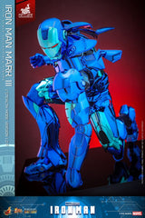Iron Man Movie Masterpiece Diecast Action Figure 1/6 Iron Man Mark III (Stealth Mode Ver.) 2.0 Hot Toys Exclusive 33 cm 4895228621924