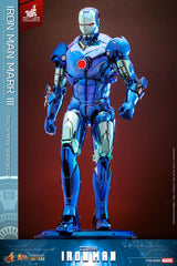 Iron Man Movie Masterpiece Diecast Action Figure 1/6 Iron Man Mark III (Stealth Mode Ver.) 2.0 Hot Toys Exclusive 33 cm 4895228621924