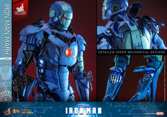Iron Man Movie Masterpiece Diecast Action Figure 1/6 Iron Man Mark III (Stealth Mode Ver.) 2.0 Hot Toys Exclusive 33 cm 4895228621924