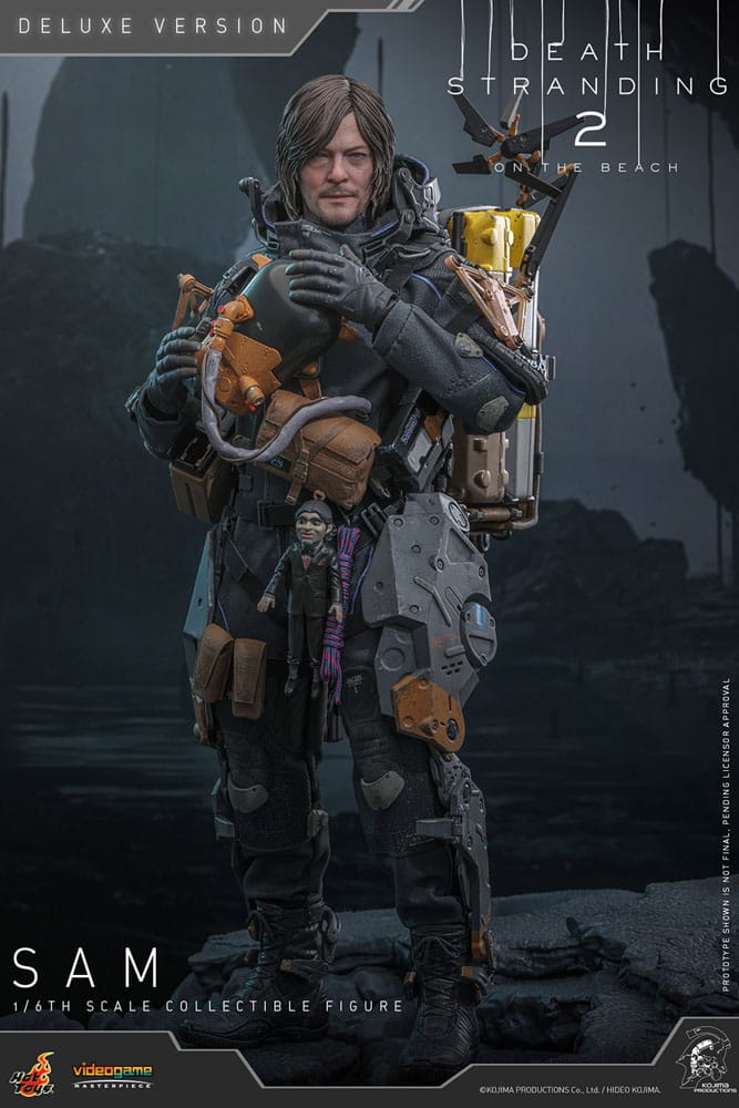 Death Stranding 2: On the Beach Videogame Masterpiece Action Figure 1/6 Sam (Deluxe Version) 31 cm 4895228622655