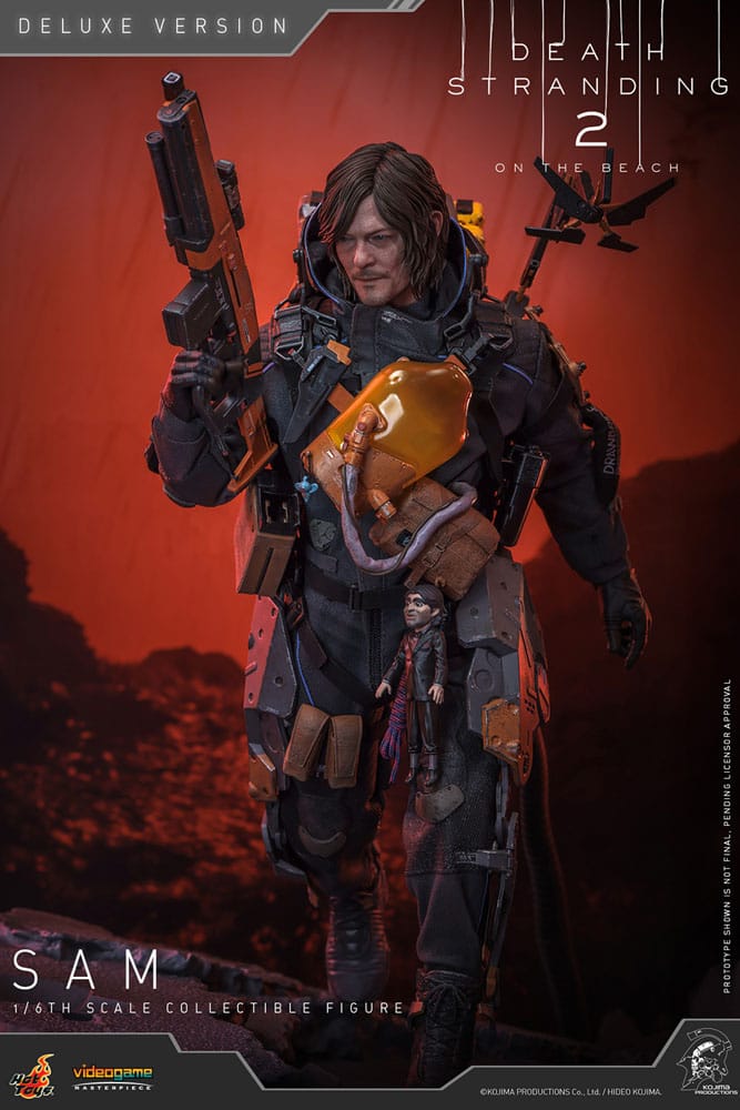 Death Stranding 2: On the Beach Videogame Masterpiece Action Figure 1/6 Sam (Deluxe Version) 31 cm 4895228622655