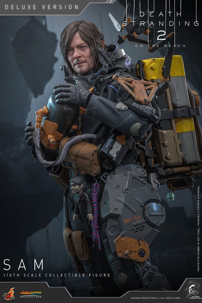 Death Stranding 2: On the Beach Videogame Masterpiece Action Figure 1/6 Sam (Deluxe Version) 31 cm 4895228622655
