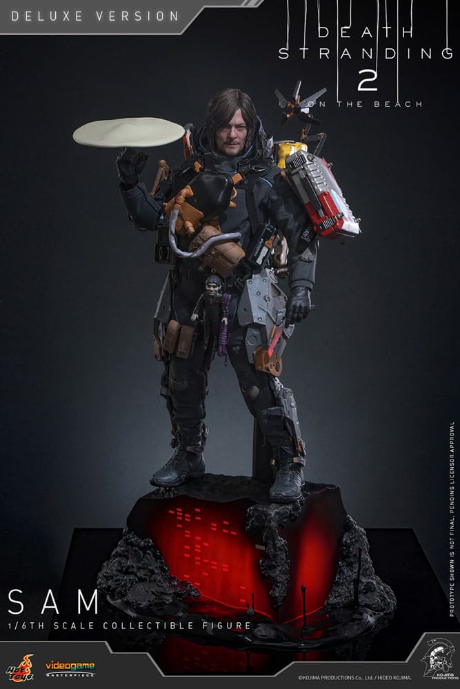 Death Stranding 2: On the Beach Videogame Masterpiece Action Figure 1/6 Sam (Deluxe Version) 31 cm 4895228622655