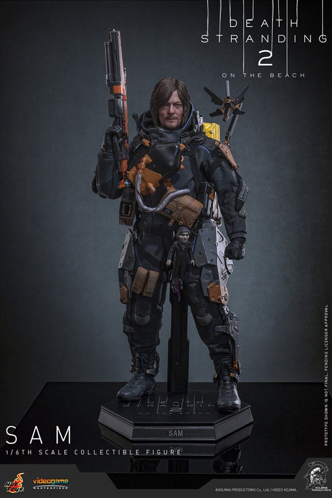 Death Stranding 2: On the Beach Videogame Masterpiece Action Figure 1/6 Sam 31 cm 4895228622631