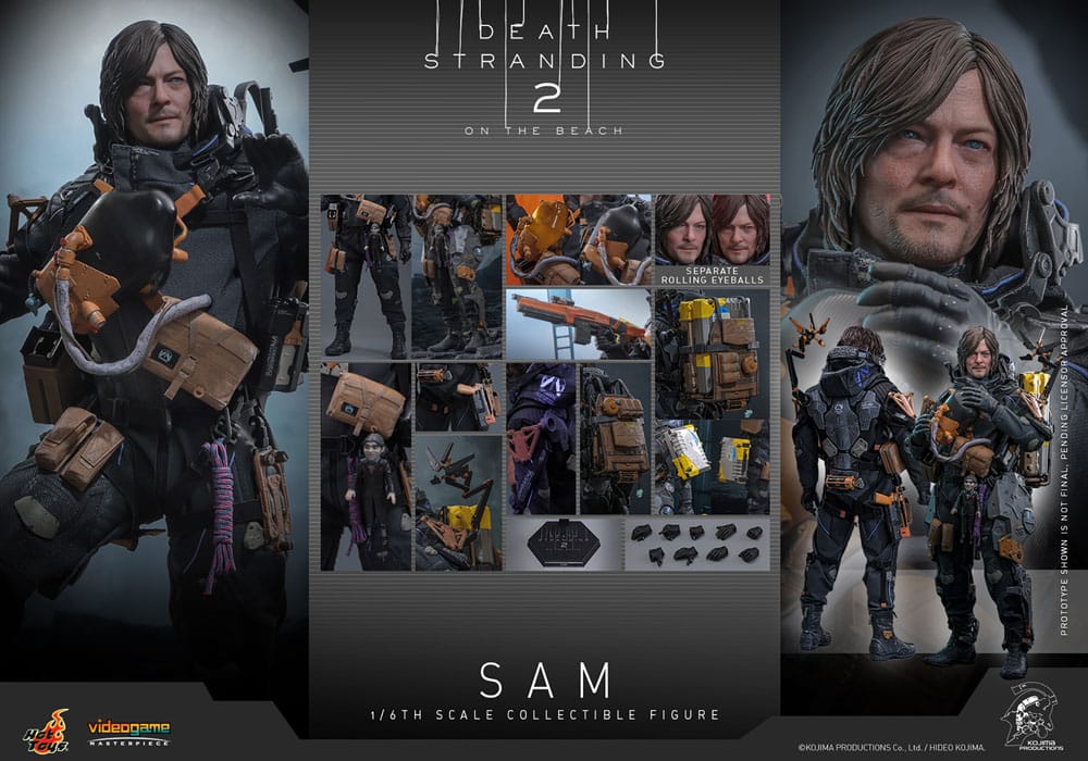 Death Stranding 2: On the Beach Videogame Masterpiece Action Figure 1/6 Sam 31 cm 4895228622631